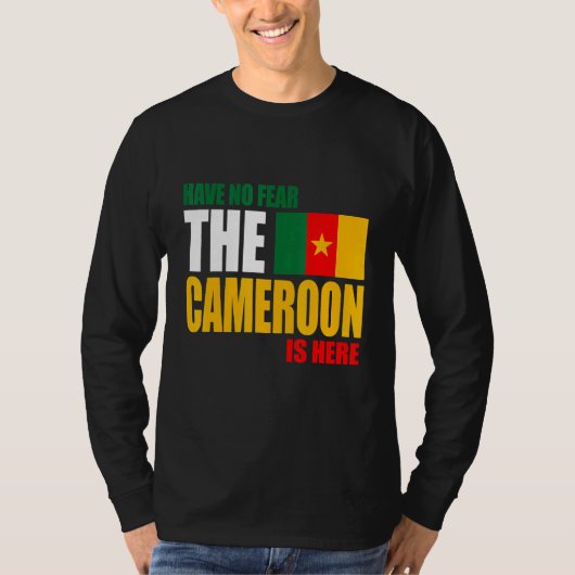 T-shirt Cameroon Flag of Cameroon Cameroon Flag (Devant)