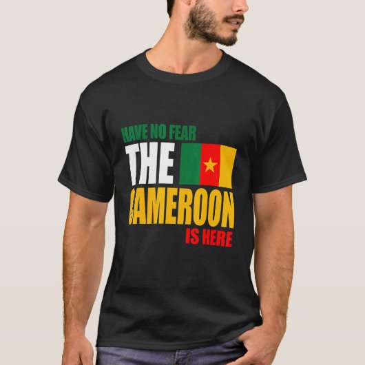 T-shirt Cameroon Flag of Cameroon Cameroon Flag (Devant)