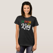T-shirt Cameroonian King Cameroon Cameroonian Cameroon Fla (Devant entier)