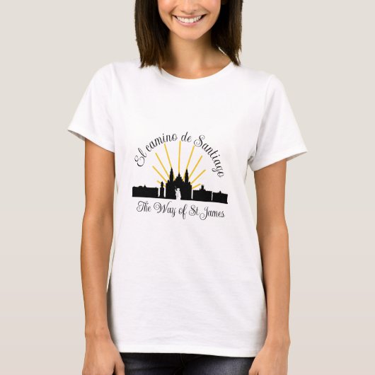 T-shirt Camino de Santiago (Devant)