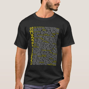 T-shirt Camino De Santiago Chemin De Pèlerin Saint James S