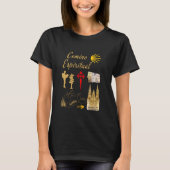 T-shirt Camino Espirituel Saint Jacques de Compostelle Sym (Devant)
