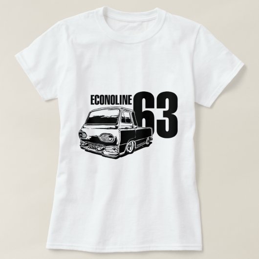 T-shirt Camion 1963 d'Econoline (Design devant)