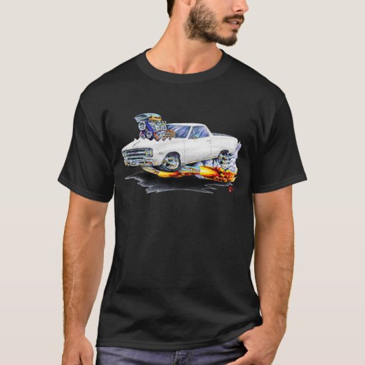 T-shirt Camion 1964-65 de blanc d'EL Camino (Devant)