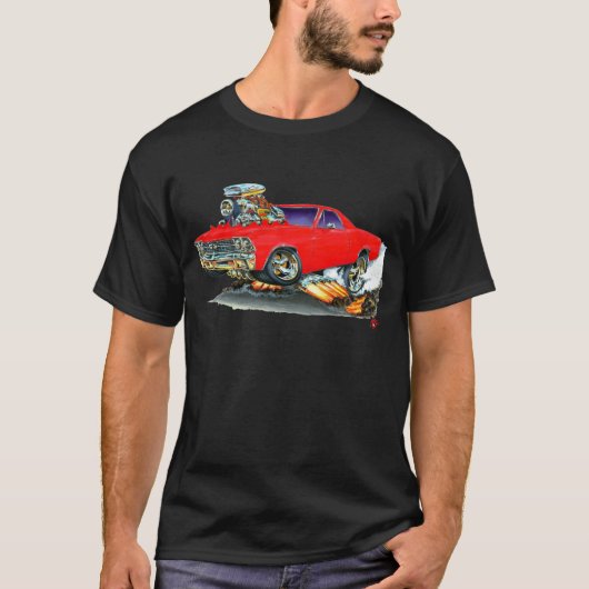 T-shirt Camion 1968-69 de rouge d'EL Camino (Devant)