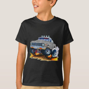 T-shirt Camion 1970-72 de gris de Chevy CK1500