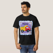 T-shirt Camion à benne classique (Devant entier)