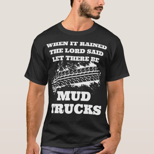 T-shirt Camion à boue (Devant)