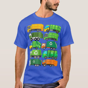 T-shirt Camion à ordures Jour de recyclage Déchets Séparat
