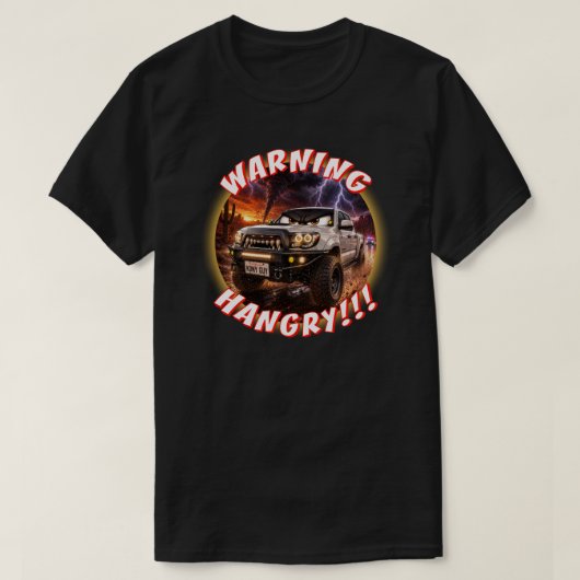 T-shirt Camion affamé (Design devant)