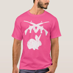 T-shirt Camion Bunny Ar-15 Rifles Hunter Tireur compétitif