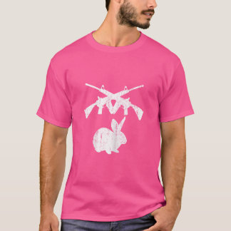 T-shirt Camion Bunny Ar-15 Rifles Hunter Tireur compétitif