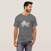 T-shirt Camion Camion Camion Machine agricole Camion Unimo (Devant entier)