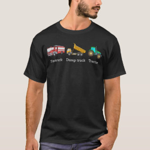 T-shirt Camion Camion Camion Tracteur Subtil Anti Trump
