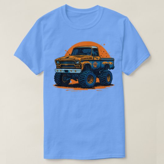 T-shirt Camion Chevy Monster (Design devant)