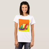 T-shirt Camion coloré (Devant entier)