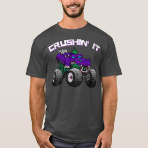 T-shirt Camion Crushin' Monster Vintage Retro 265