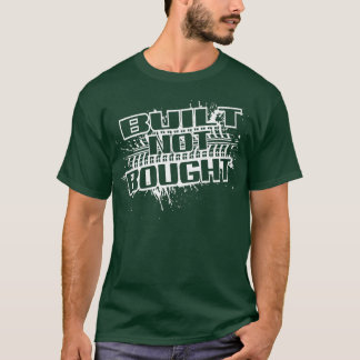 T-shirt Camion De Boue À Couler Dit Construit Non Acheté