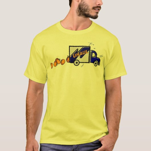T-shirt Camion de citrouille (Devant)