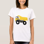 T-shirt Camion de construction (Devant)