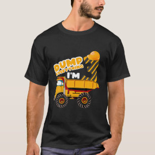 T-shirt Camion de construction 3e anniversaire Boy Builder