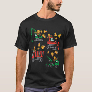 T-shirt Camion de construction pour enfants Bulldozer Cinc