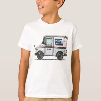 T-shirt Camion de courrier mignon