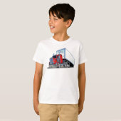 T-shirt Camion de dessin (Devant entier)