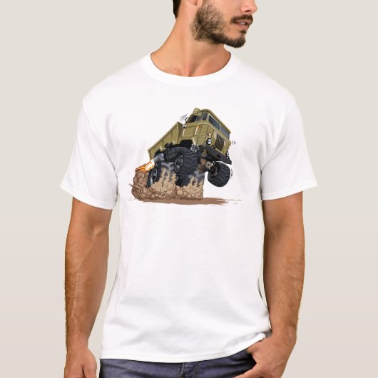 T-shirt Camion de dessin (Devant)