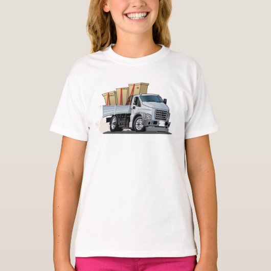 T-shirt Camion de dessin (Devant)