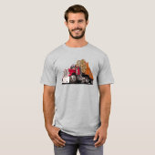 T-shirt Camion de dessin (Devant entier)