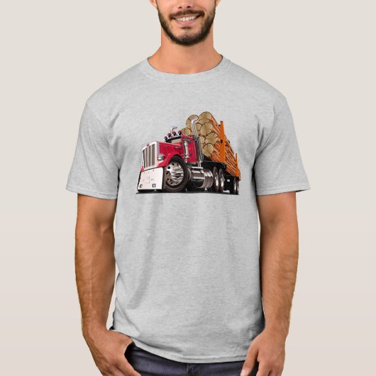 T-shirt Camion de dessin (Devant)
