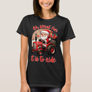 T-shirt Camion de ferme Oh quel plaisir de monter dans le 