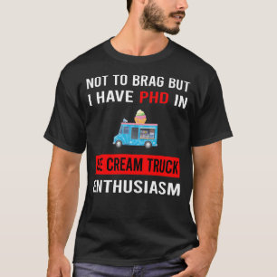 T-shirt Camion de glace Enthousiasme Camions
