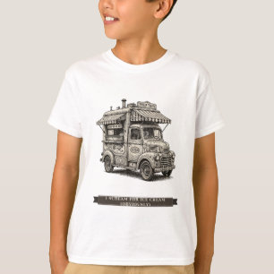 T-shirt Camion de Glace Rigolo pour Enfants