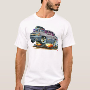 T-shirt Camion de gris d'avalanche