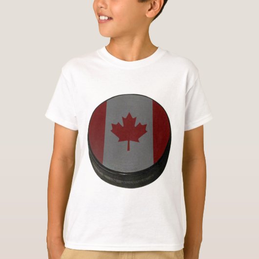 T-shirt Camion de hockey canadien (Devant)