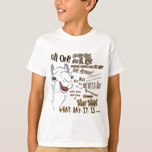 T-shirt Camion de la Journée de la Humpe (Devant)