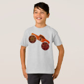 T-shirt Camion de monstre (Devant entier)