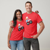 T-shirt Camion de monstre de crème glacée (Unisexe)