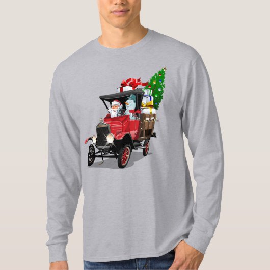 T-shirt Camion de Noël (Devant)