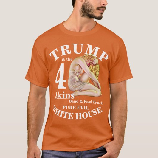 T-shirt Camion de nourriture TSA DHS FV HAMBURGER Frites T (Devant)