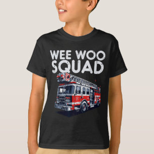T-shirt Camion de pompier Wee Woo Équipe Pompiers Hommes G