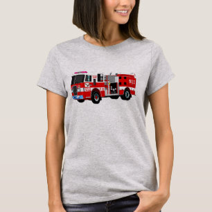 T-SHIRT CAMION DE POMPIERS