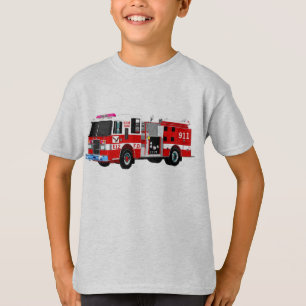 T-SHIRT CAMION DE POMPIERS