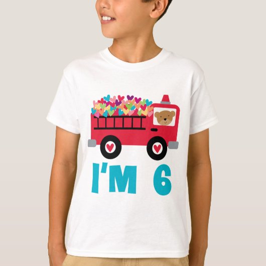 T-shirt Camion de pompiers Im 6 (Devant)