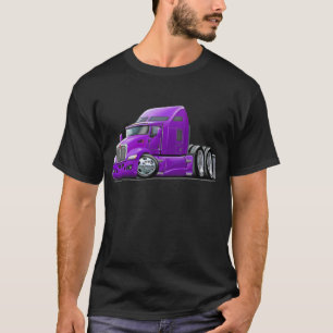 T-shirt Camion de pourpre de Kenworth 660