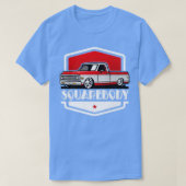 T-shirt Camion de ramassage de carrosserie classique Autom (Design devant)