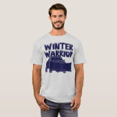 T-shirt Camion de ramassage du guerrier d'hiver avec charr (Devant entier)