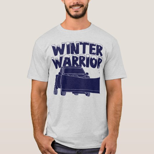 T-shirt Camion de ramassage du guerrier d'hiver avec charr (Devant)